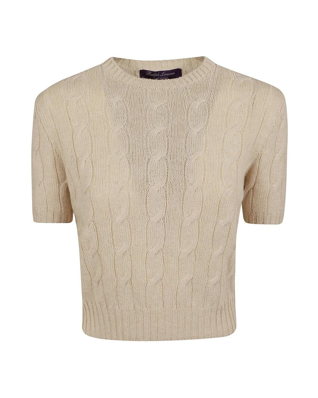 Ralph Lauren Brown Round-Neck Knitwear