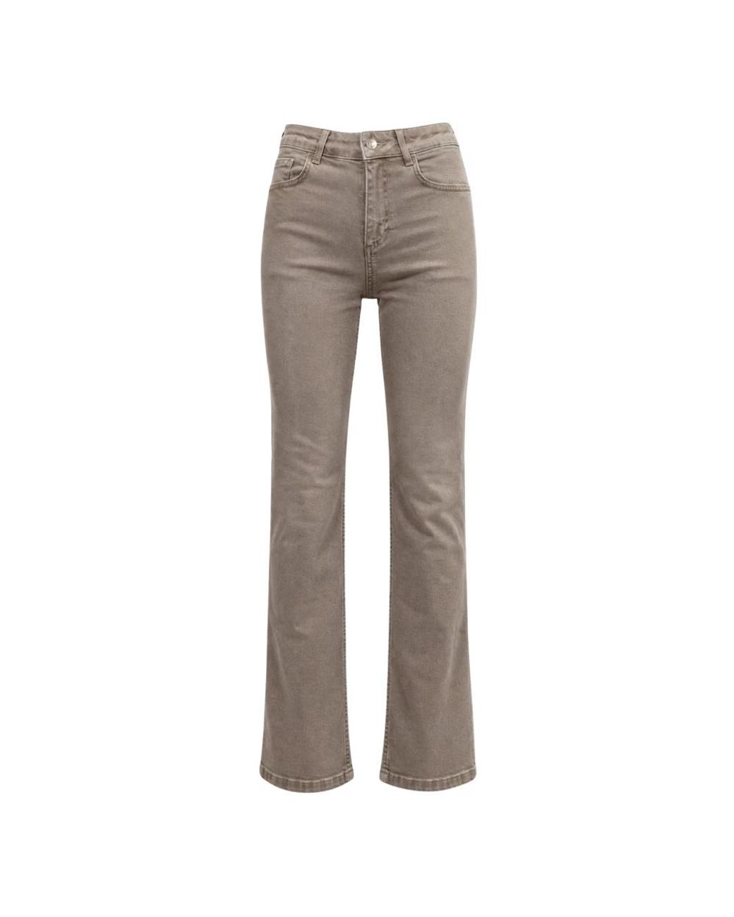 Liu Jo Gray Flare Jeans