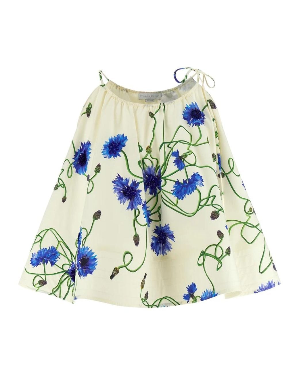 Stella McCartney Blue Sleeveless Tops