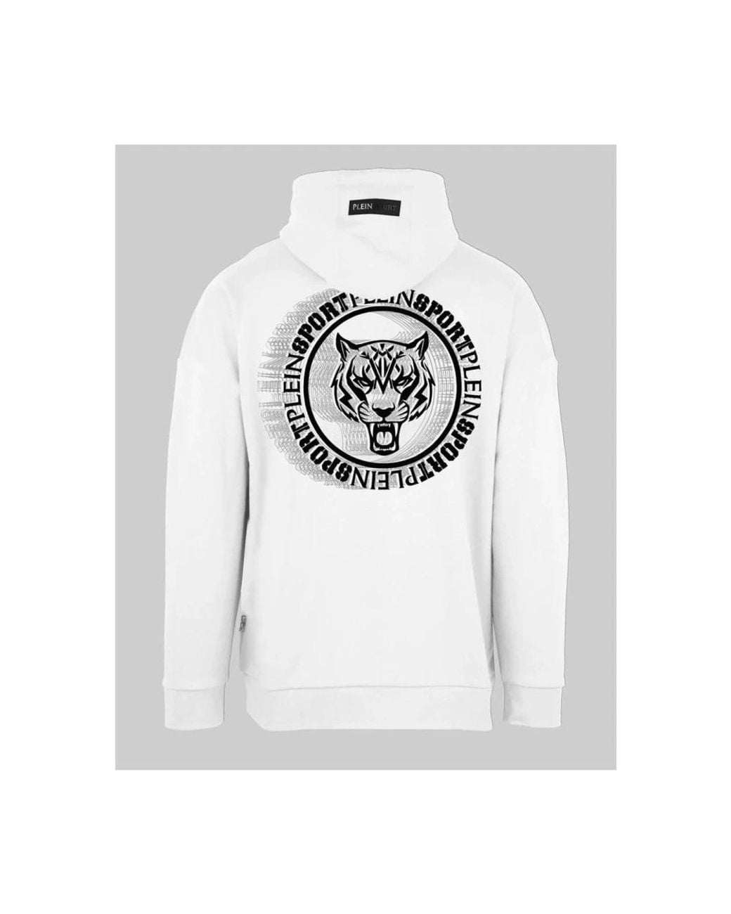 Philipp Plein Gray Hoodies for men