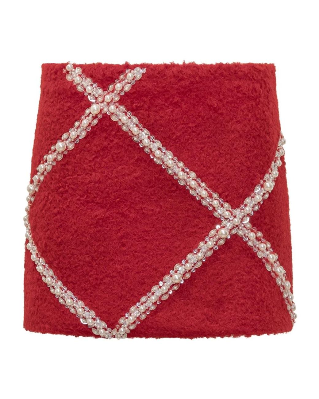 Short Skirts Des Phemmes de color Red