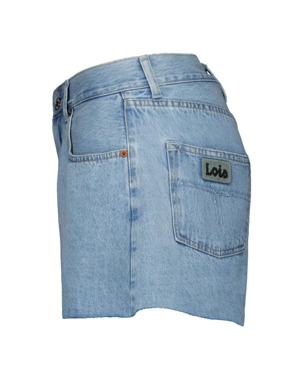 Lois Blue Denim Shorts