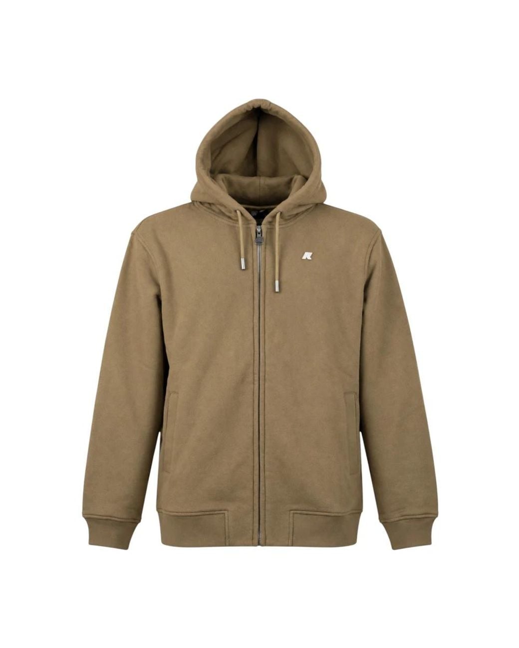 K-Way Green Zip-Throughs for men