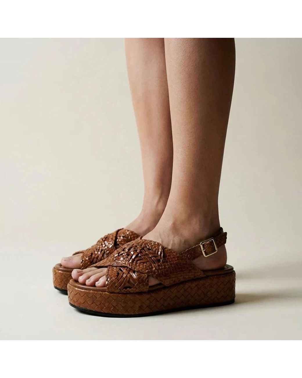 Pons Quintana Brown Wedges