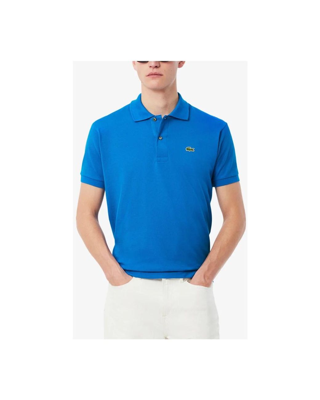 Lacoste Klassisches Polo-Shirt in Blue für Herren