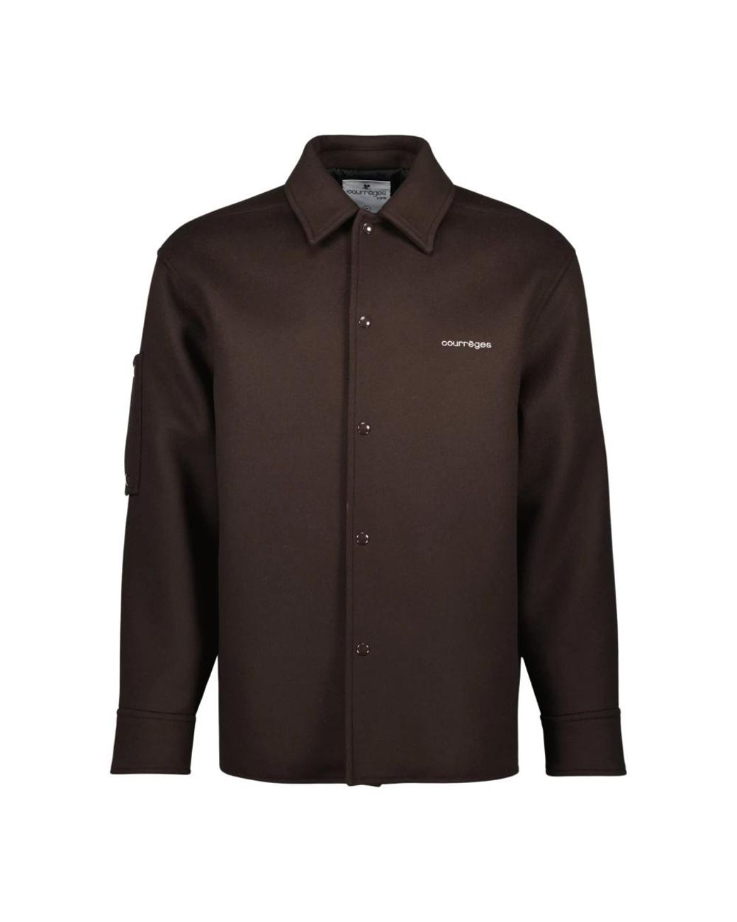 Courreges Brown Light Jackets for men