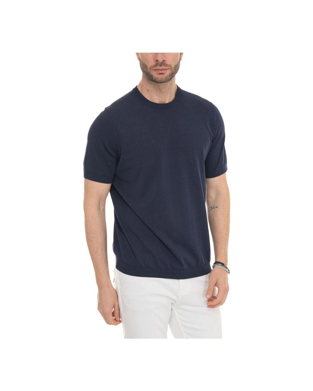 hindustrie Blue T-Shirts for men