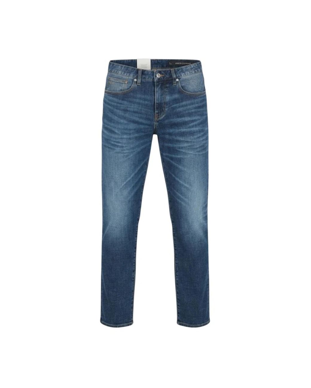 ARMANI EXCHANGE Blue Slim Fit Jeans for men