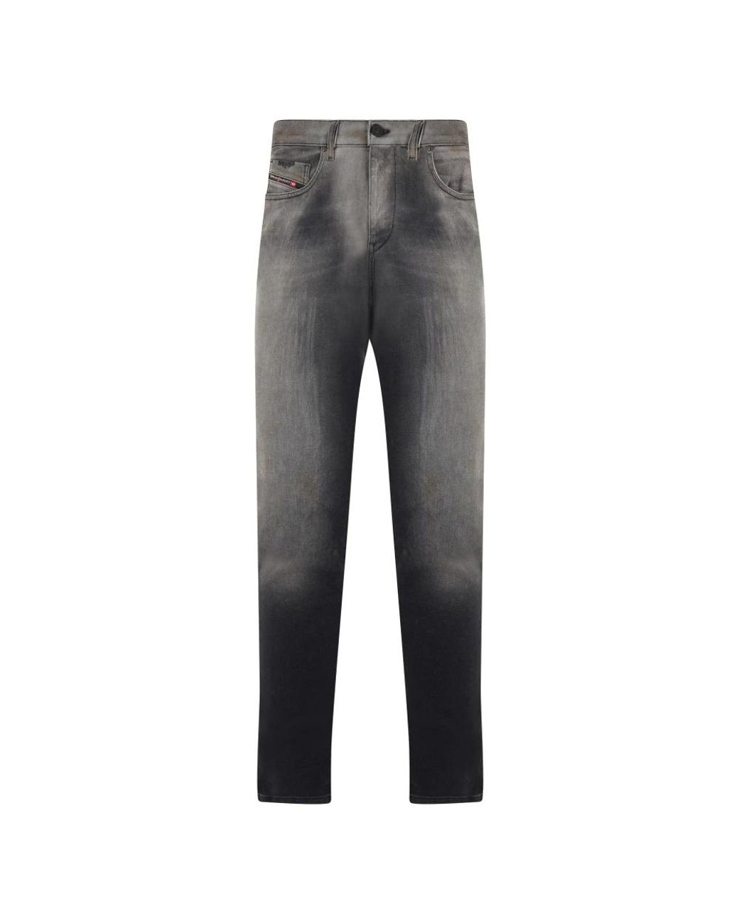 DIESEL Gray Slim-Fit Jeans for men
