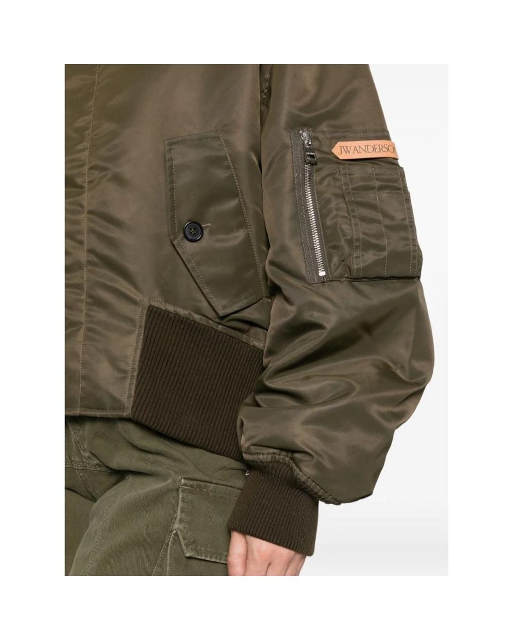 J.W. Anderson Green Bomber Jackets