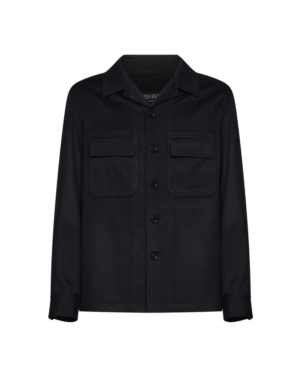 Zegna Black Cashmere Knitwear for men