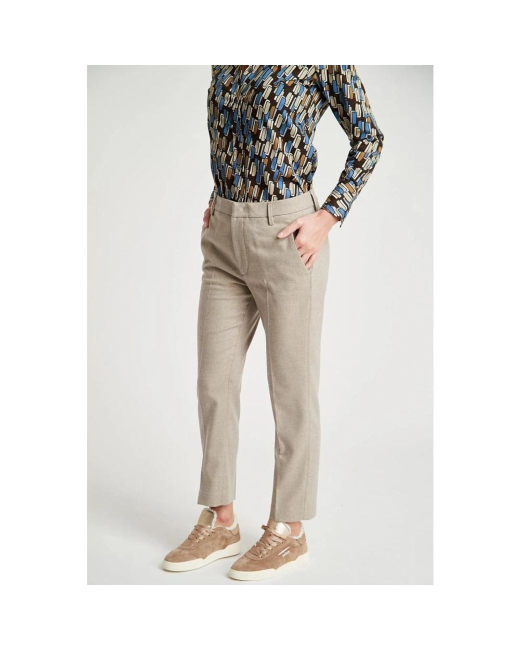 Dondup Natural Straight Trousers