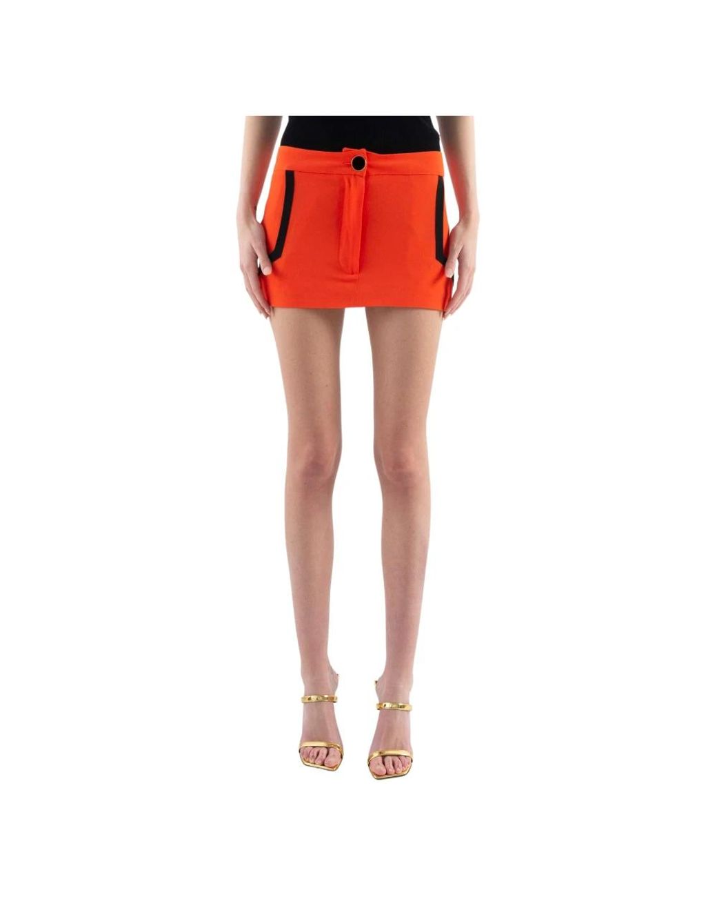ROWEN ROSE Skirts > Short Skirts in het Red