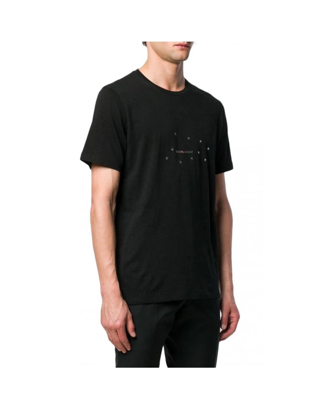 Saint Laurent Black T-Shirts for men