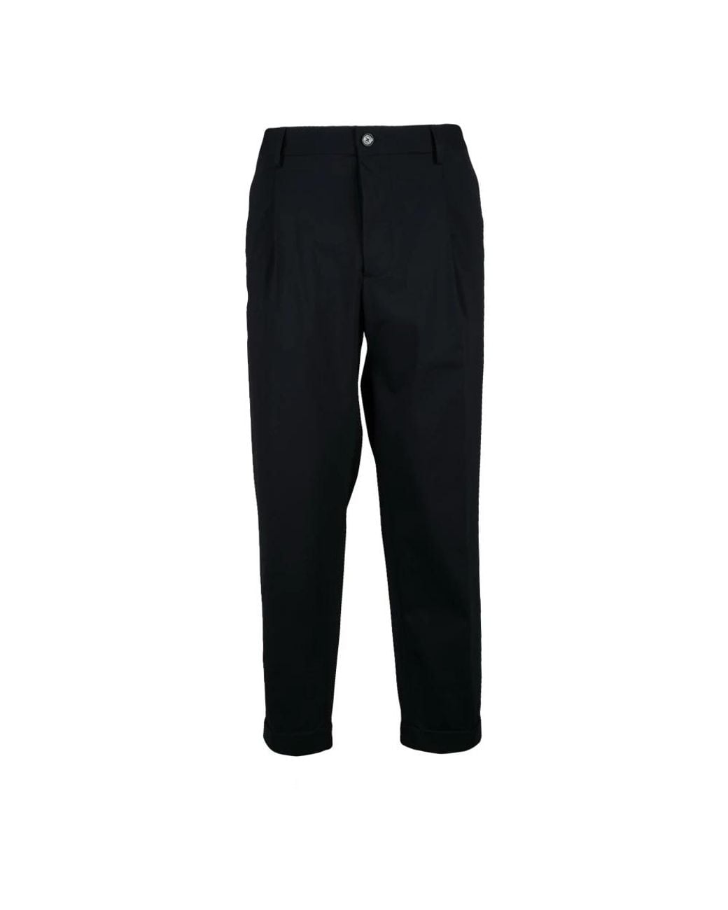 Les Hommes Black Chinos for men