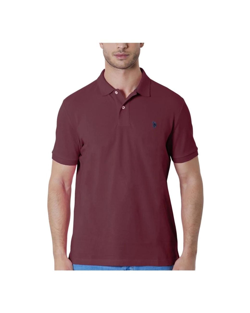U.S. POLO ASSN. Red Polo Shirts for men