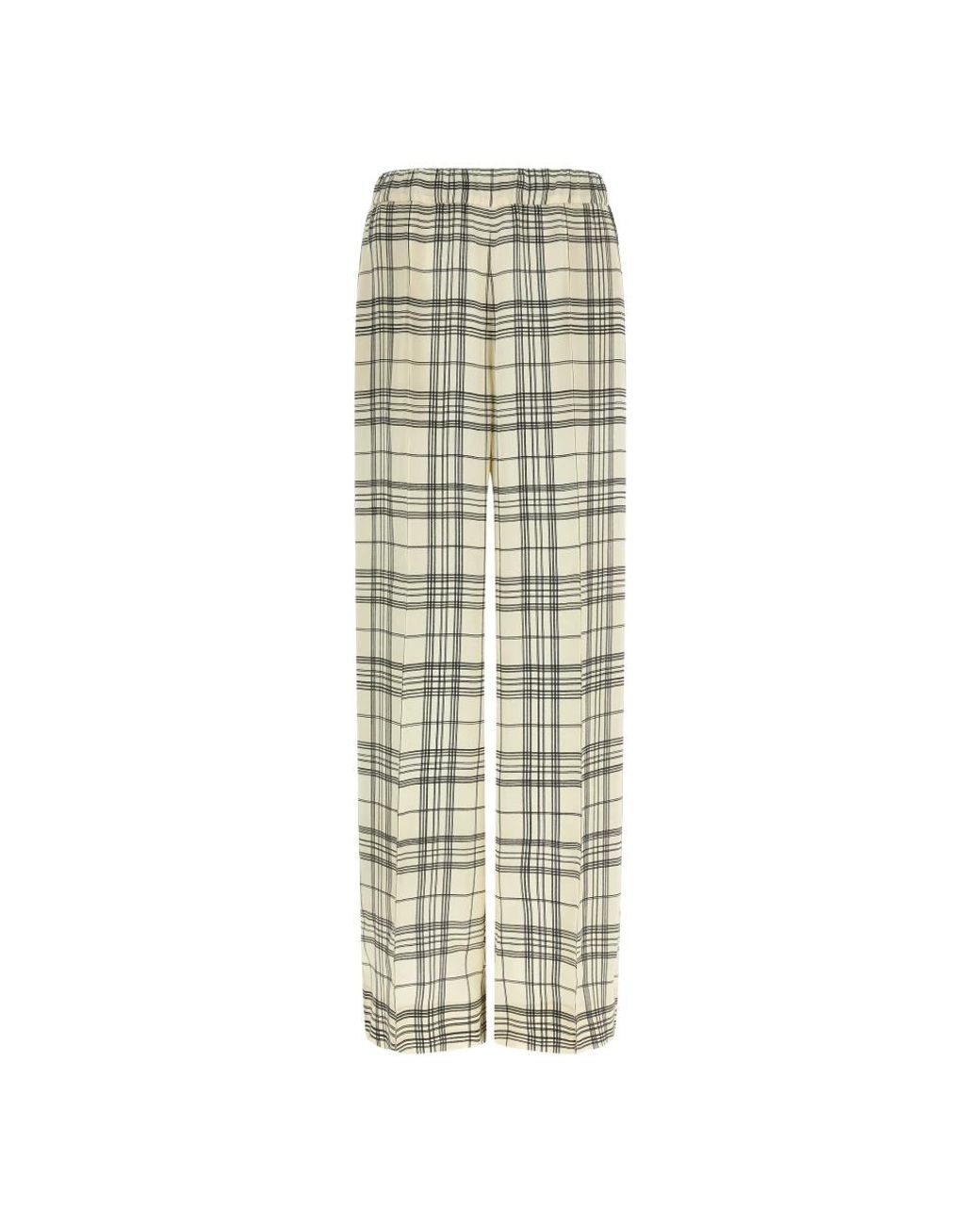 Jil Sander Metallic Straight Trousers