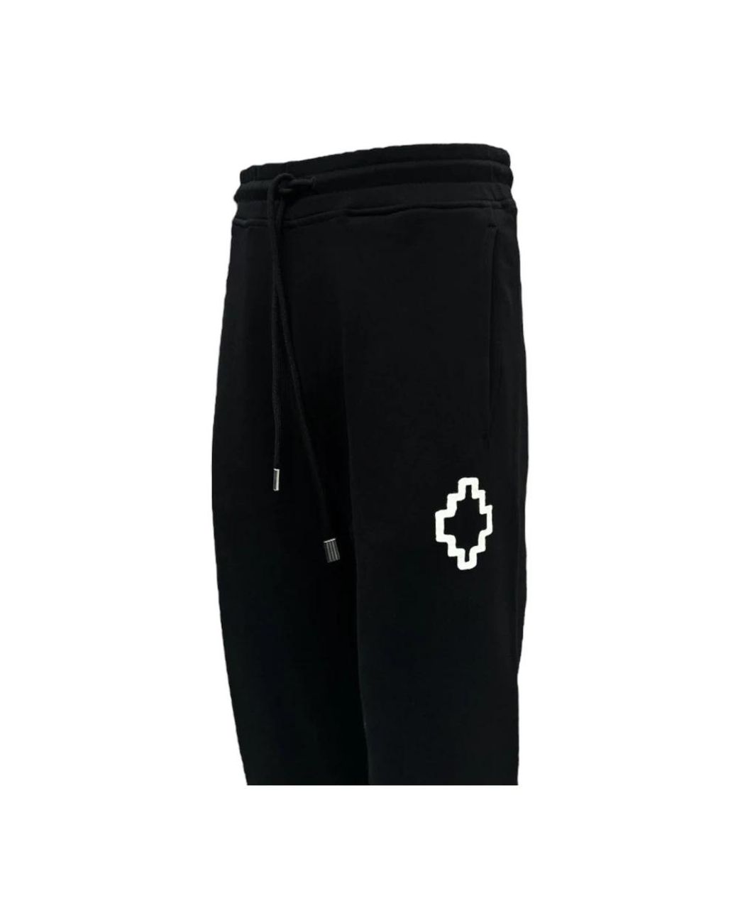 Marcelo Burlon Black Sweatpants for men