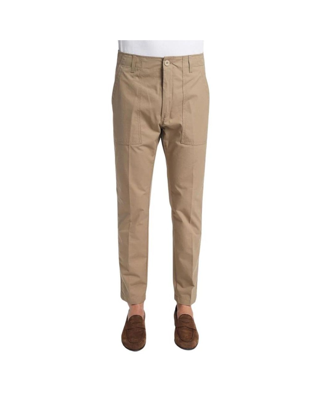 Department 5 Natural Slim-Fit Trousers for men