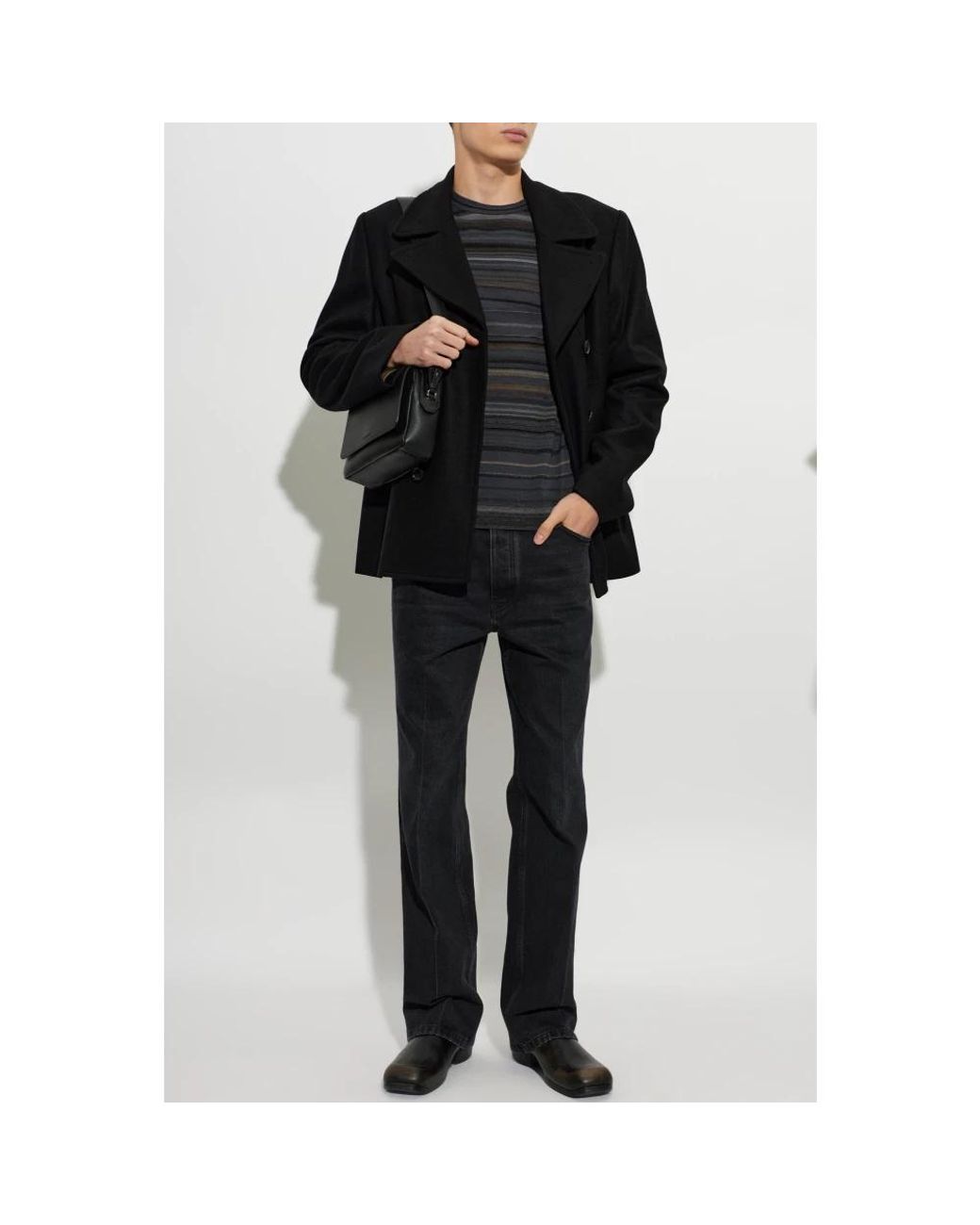 Paul Smith Gray Round-Neck Knitwear for men