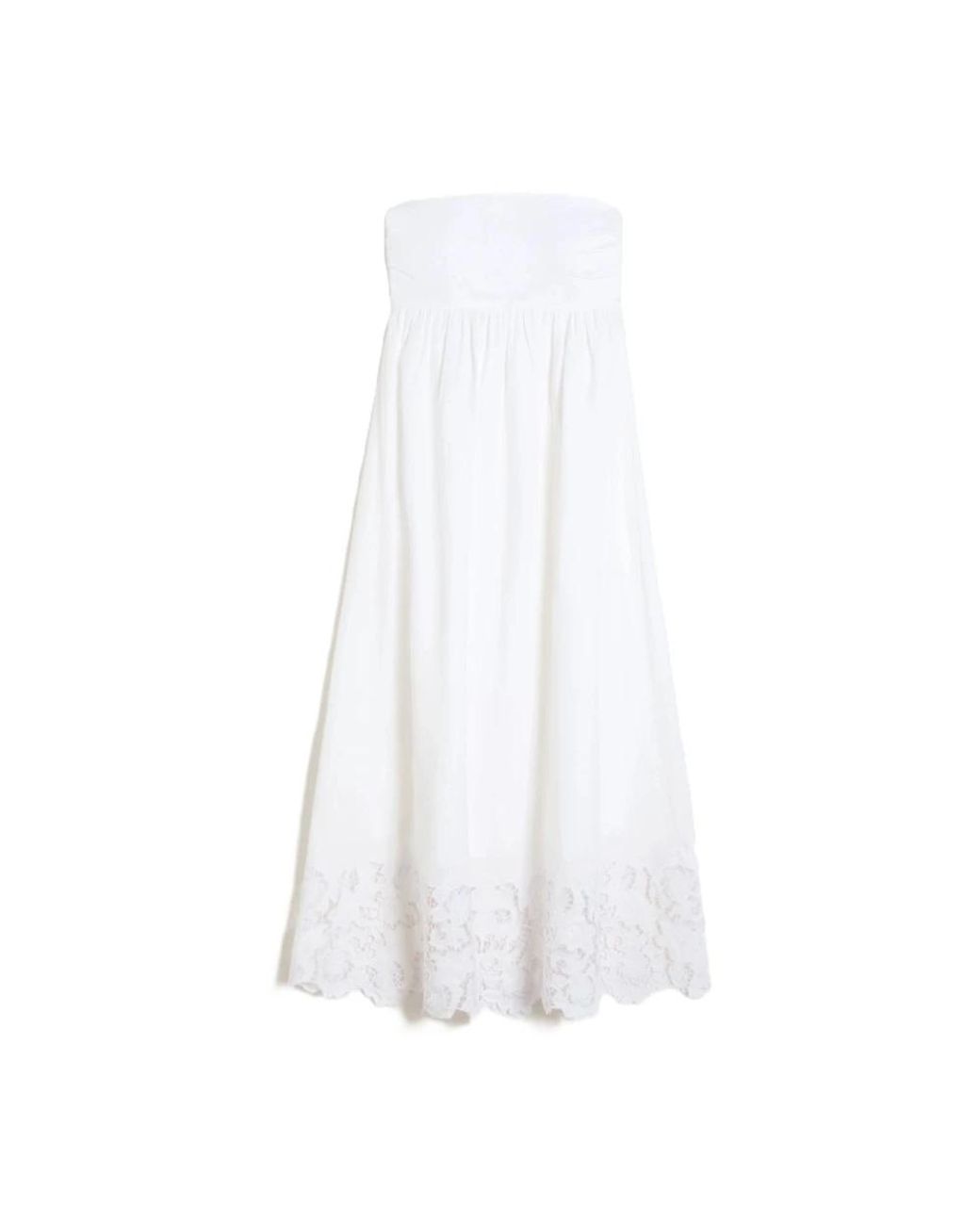 Max Mara White Maxi Dresses