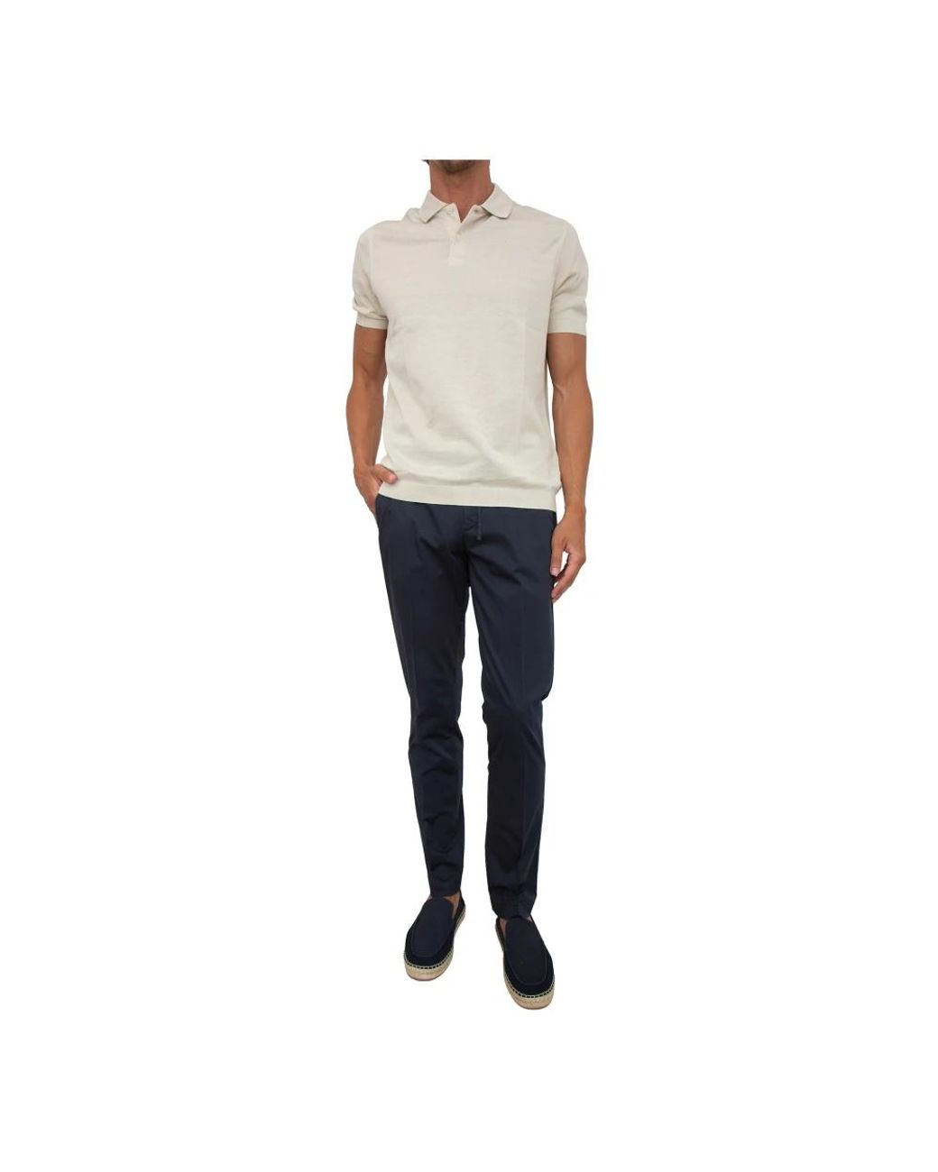 Corneliani Blue Chinos for men