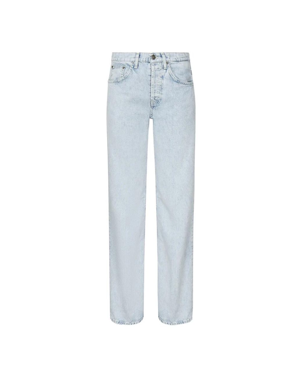 Dondup Blue Straight Fit Jeans