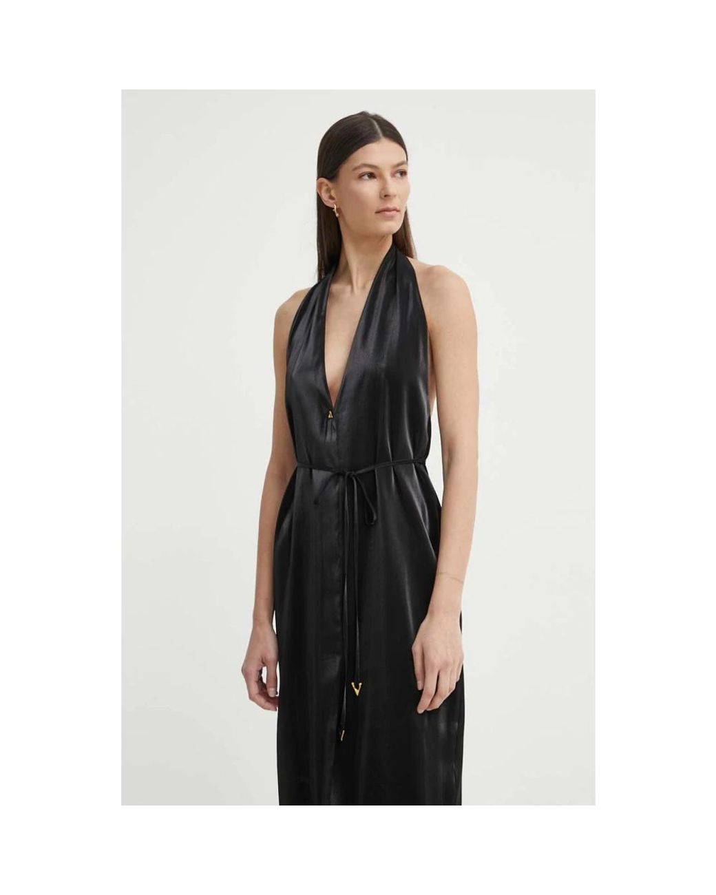 Midi Dresses Aeron de color Black
