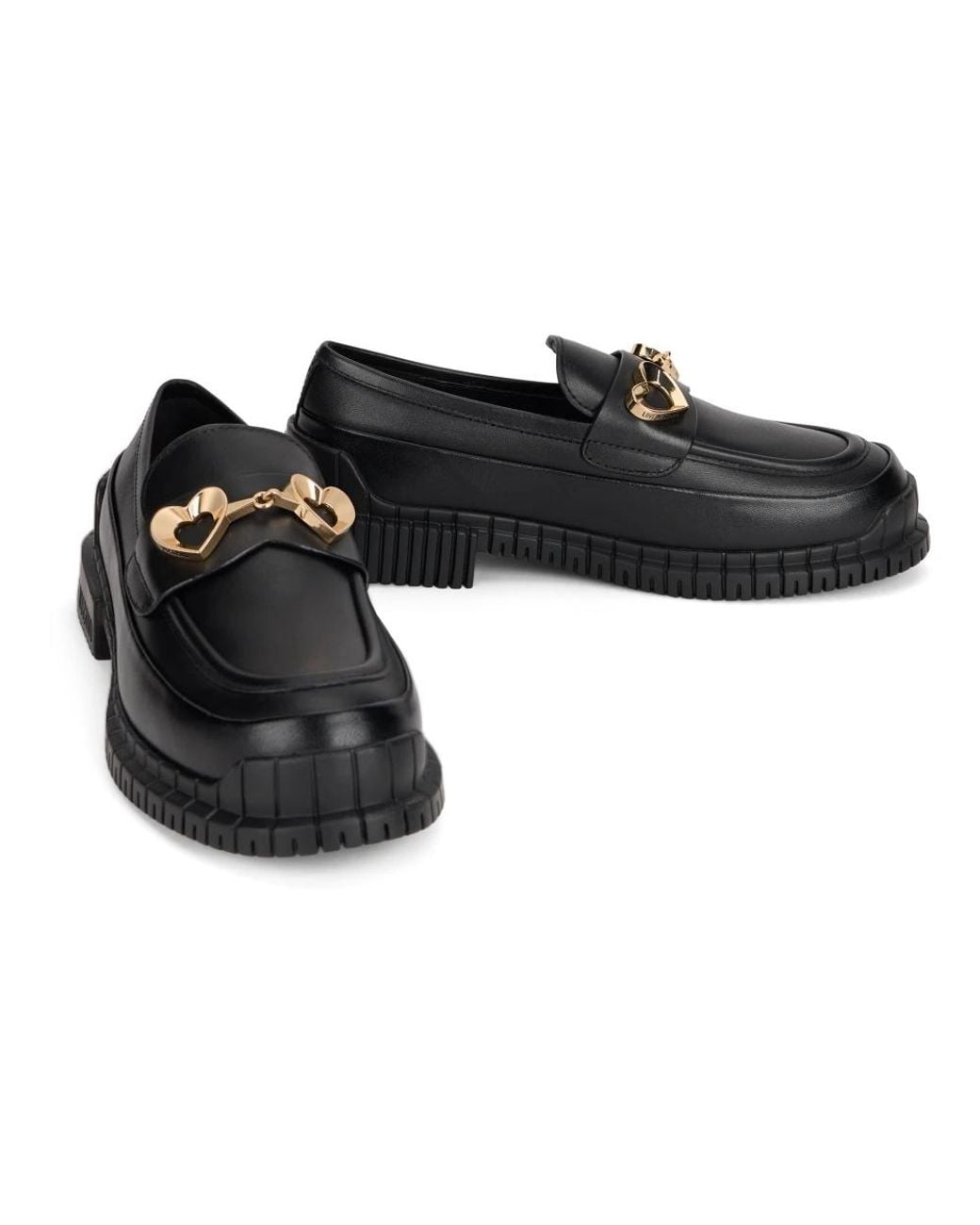 Love Moschino Black Loafers