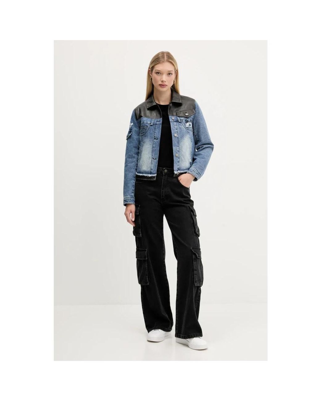 Denim Jackets Desigual en coloris Blue