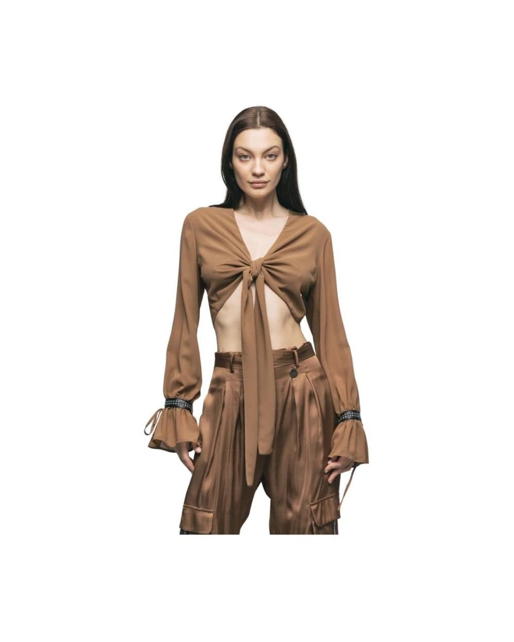 Gaelle Paris Blouses in het Brown