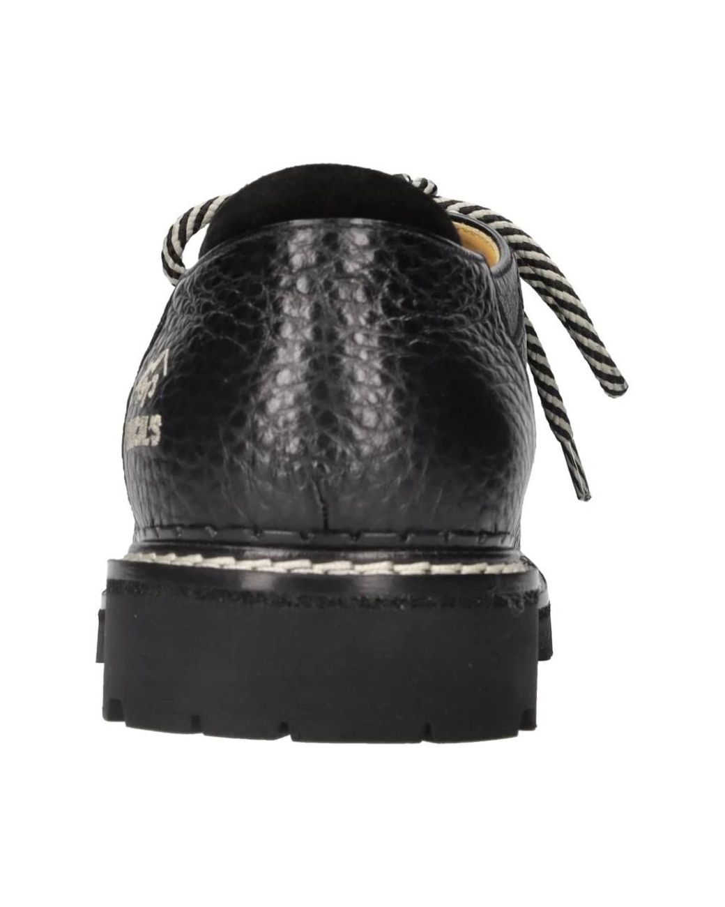 Doucal's Black Laced Shoes for men