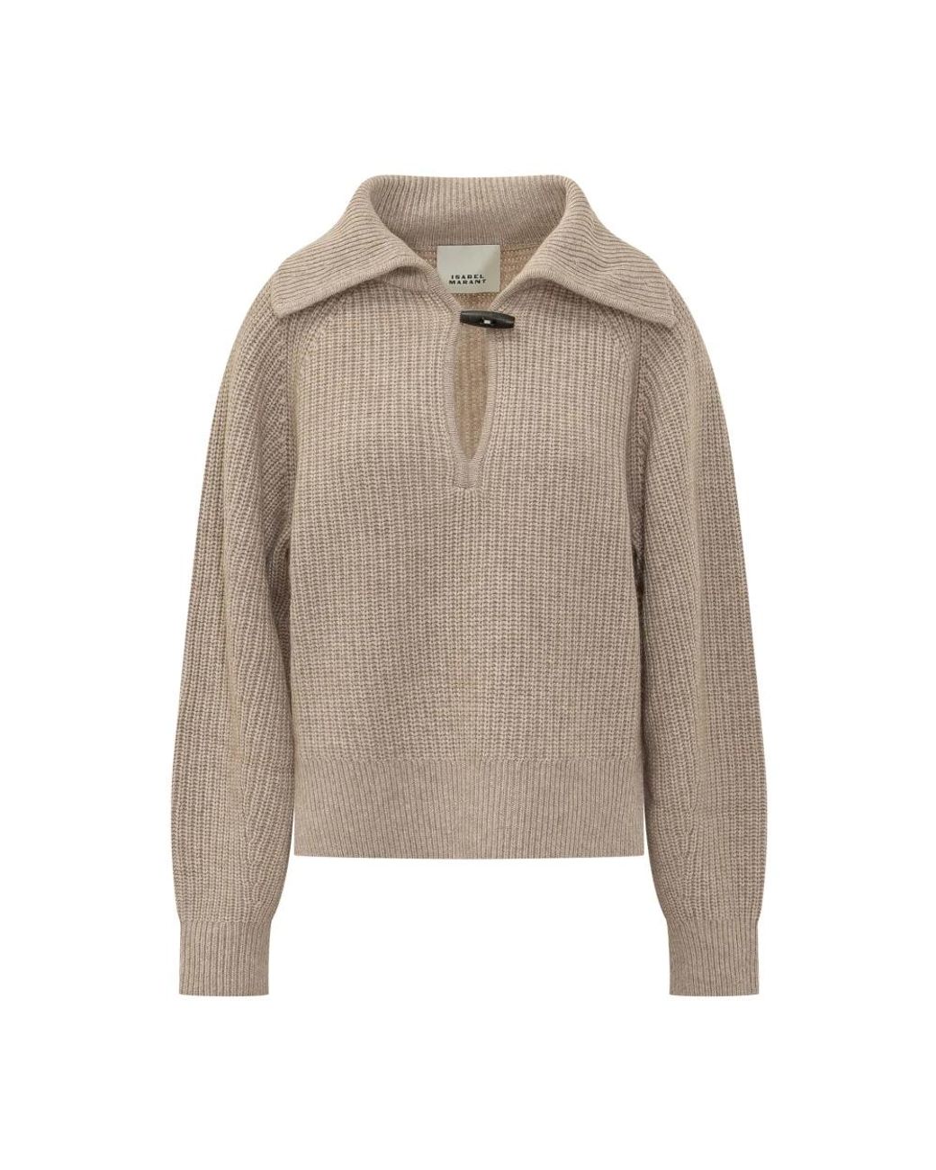 Isabel Marant Natural Round-Neck Knitwear