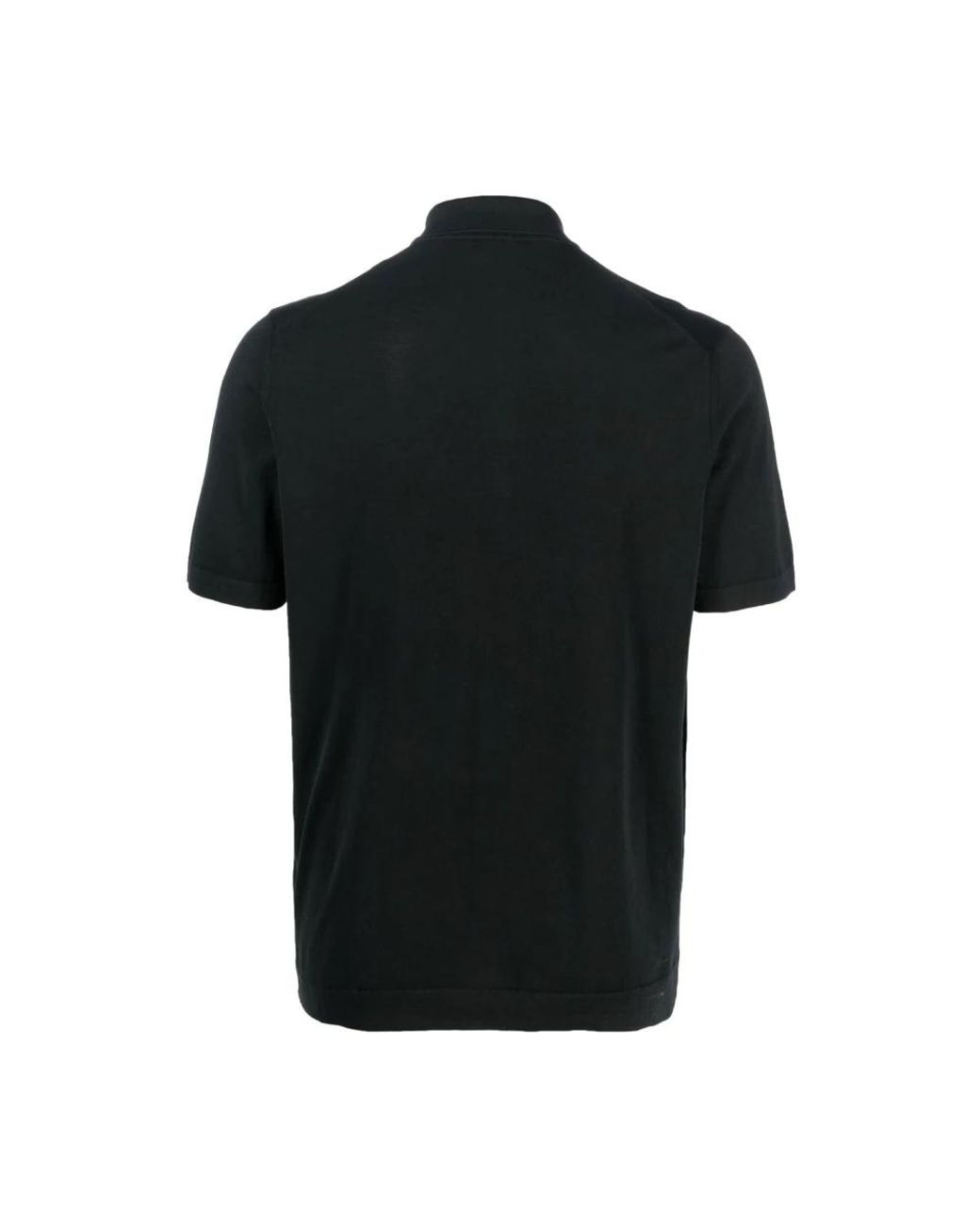 Drumohr Black Polo Shirts for men