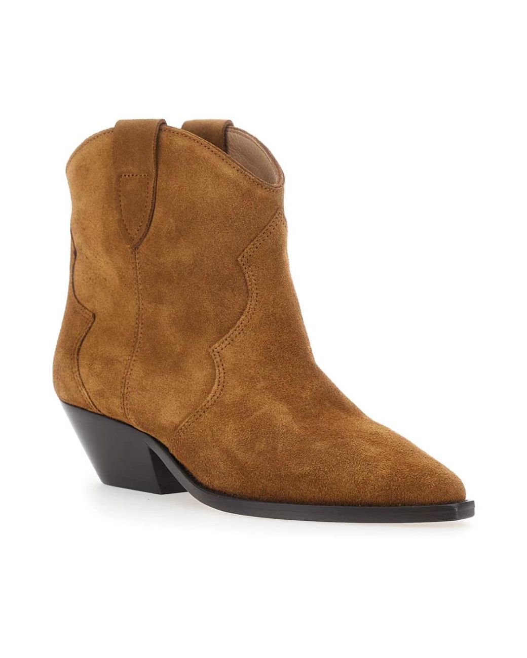 Isabel Marant Brown Cowboy & Biker Boots