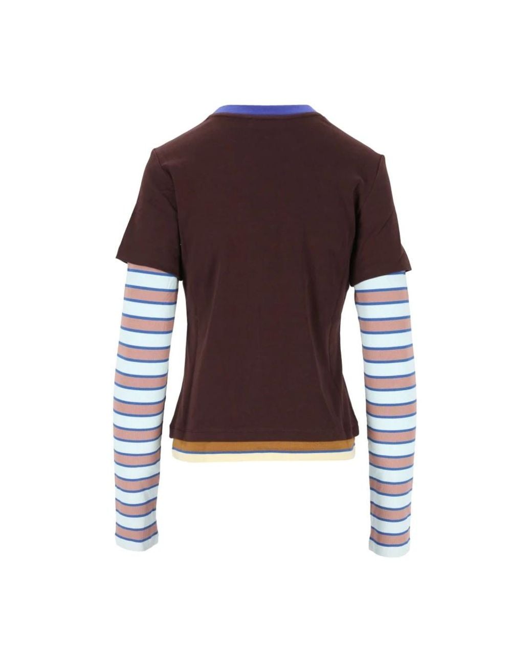 Staud Brown Long Sleeve T-Shirts