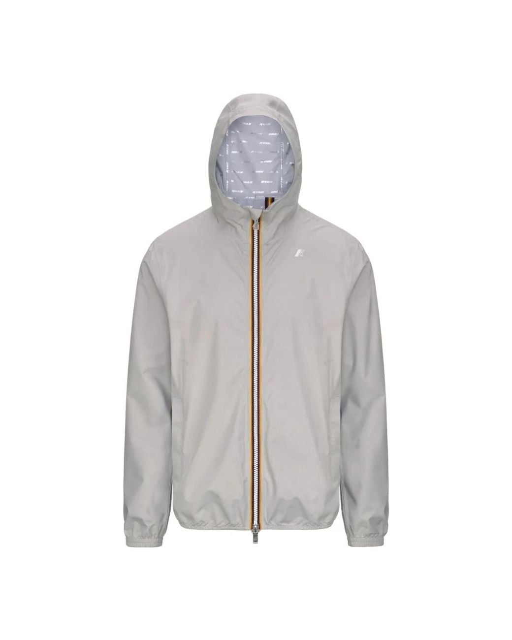 K-Way Gray Light Jackets for men