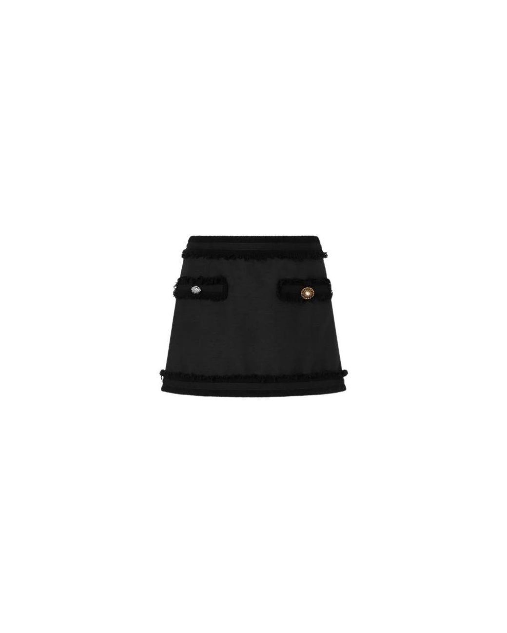 Moschino Black Short Skirts