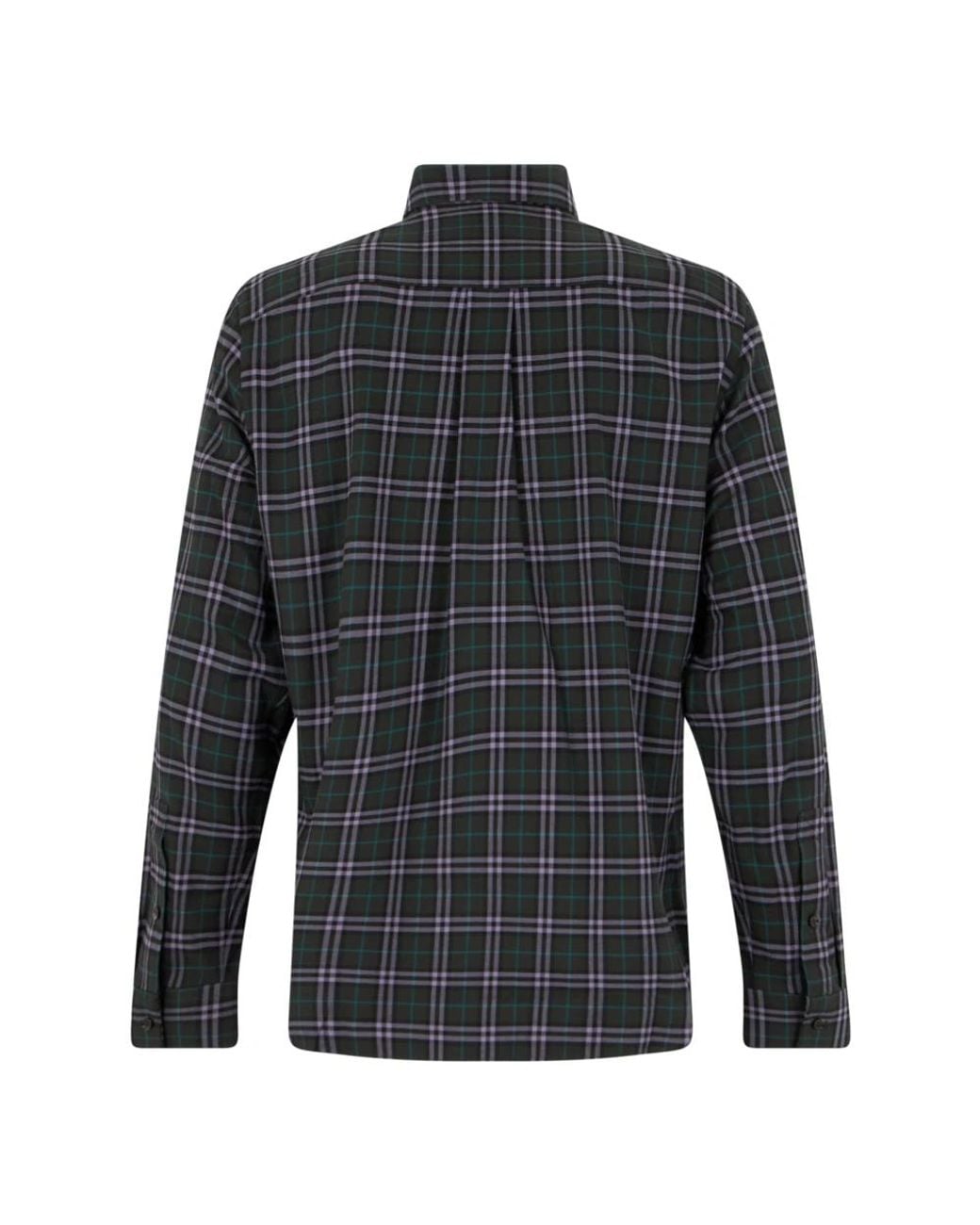 Burberry Gray Casual Shirts for men