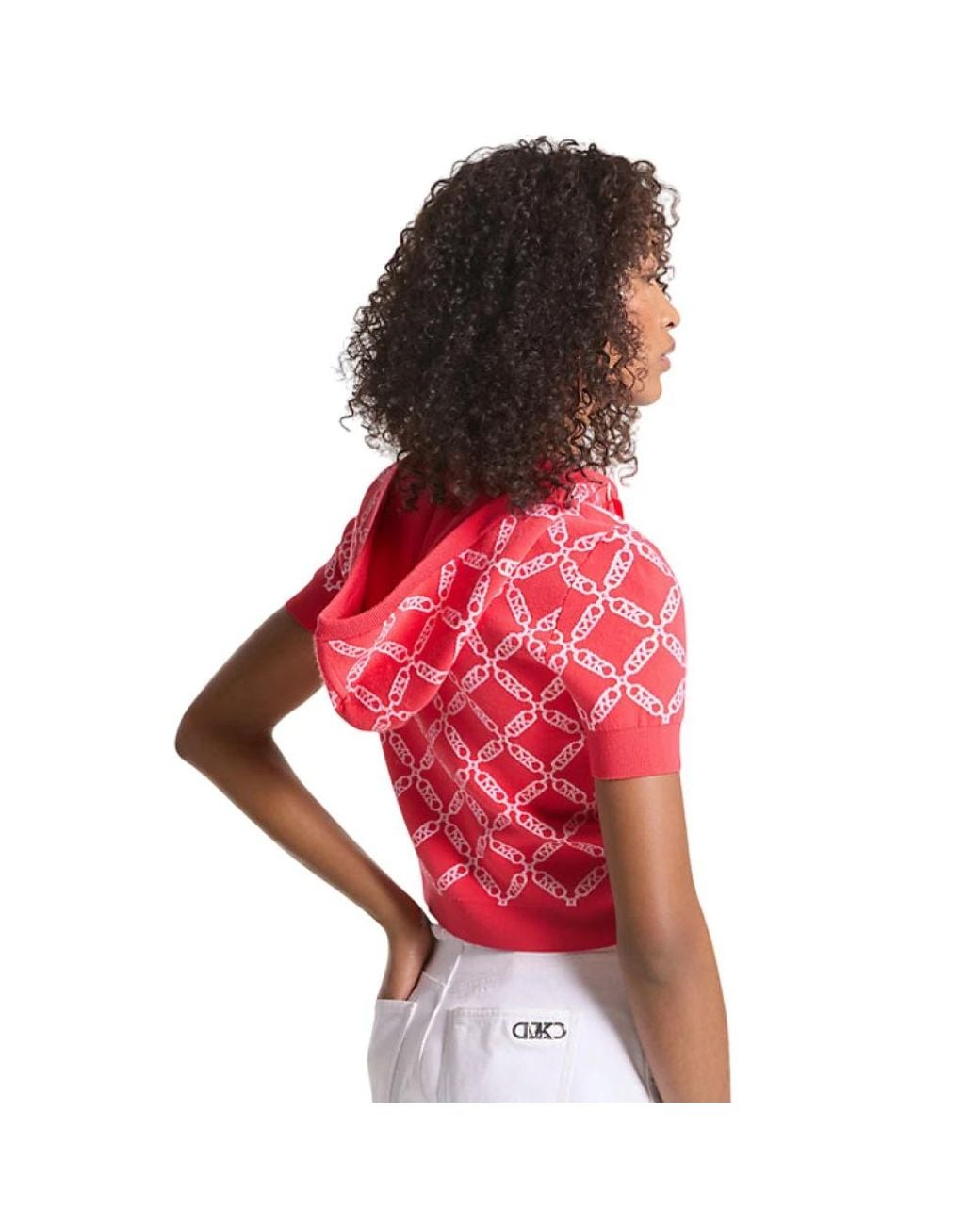 Michael Kors Red Zip-Throughs