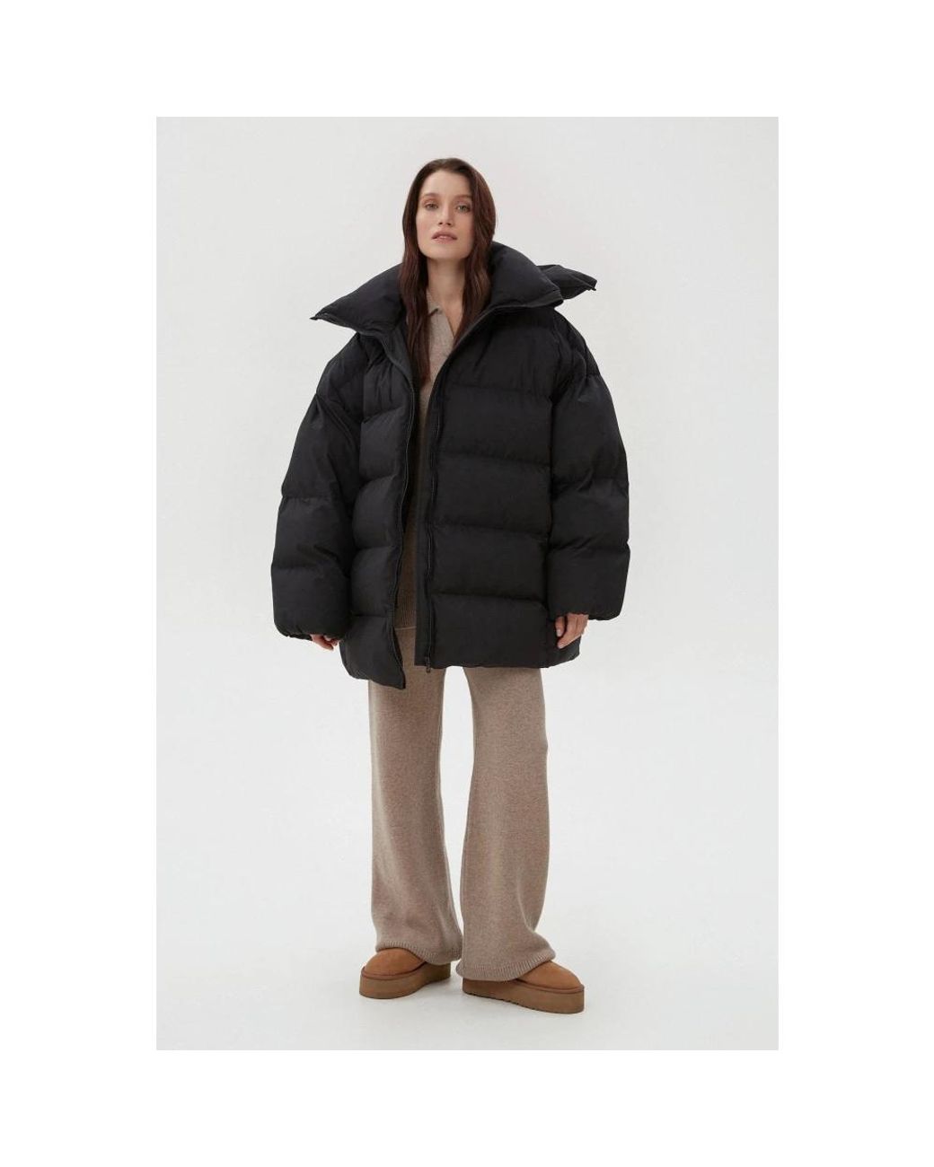 ESTRO Black Winter Jackets