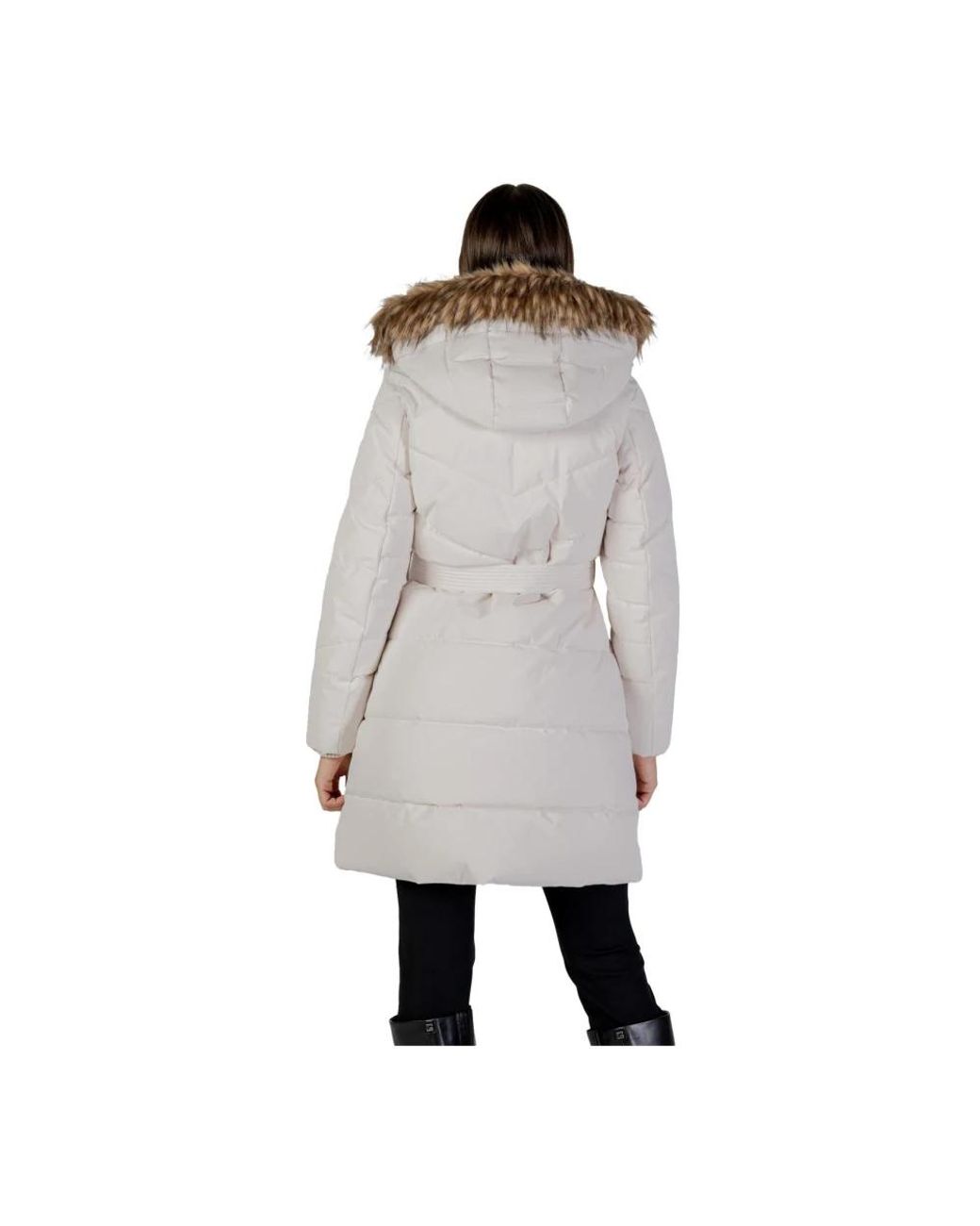 Guess Gray Winter Jackets
