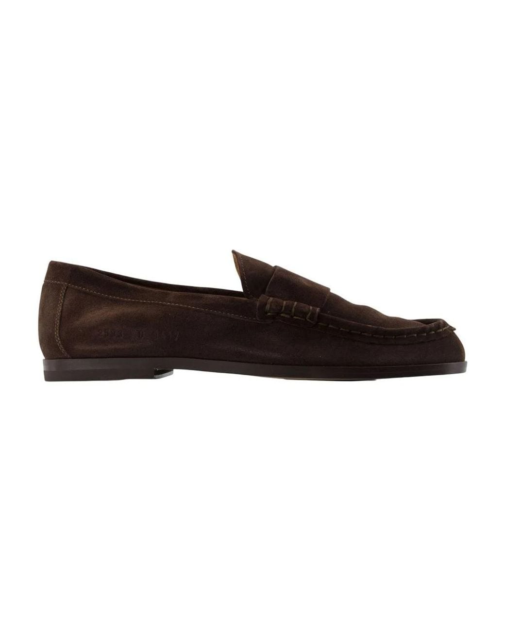 Common Projects Weicher Wildleder Penny Loafer in Black für Herren