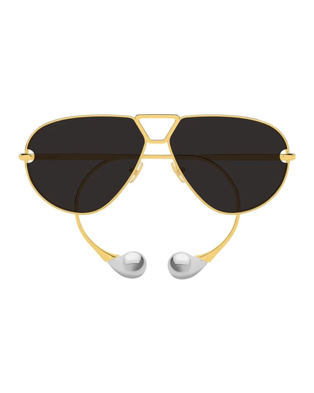 Bottega Veneta Yellow Sunglasses