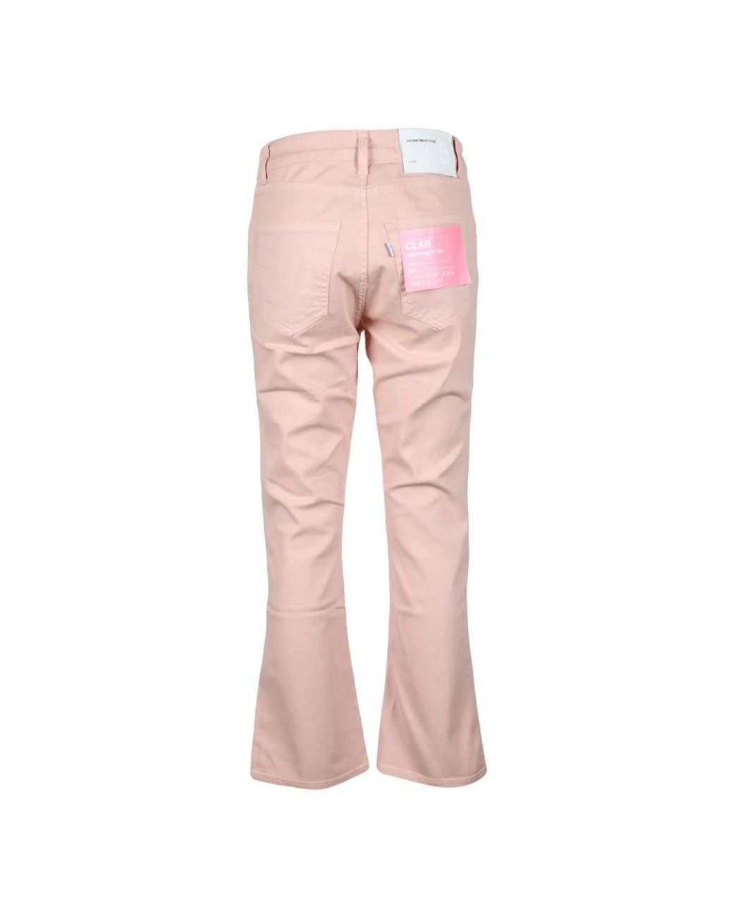 Department 5 Pink Bootcut Jeans