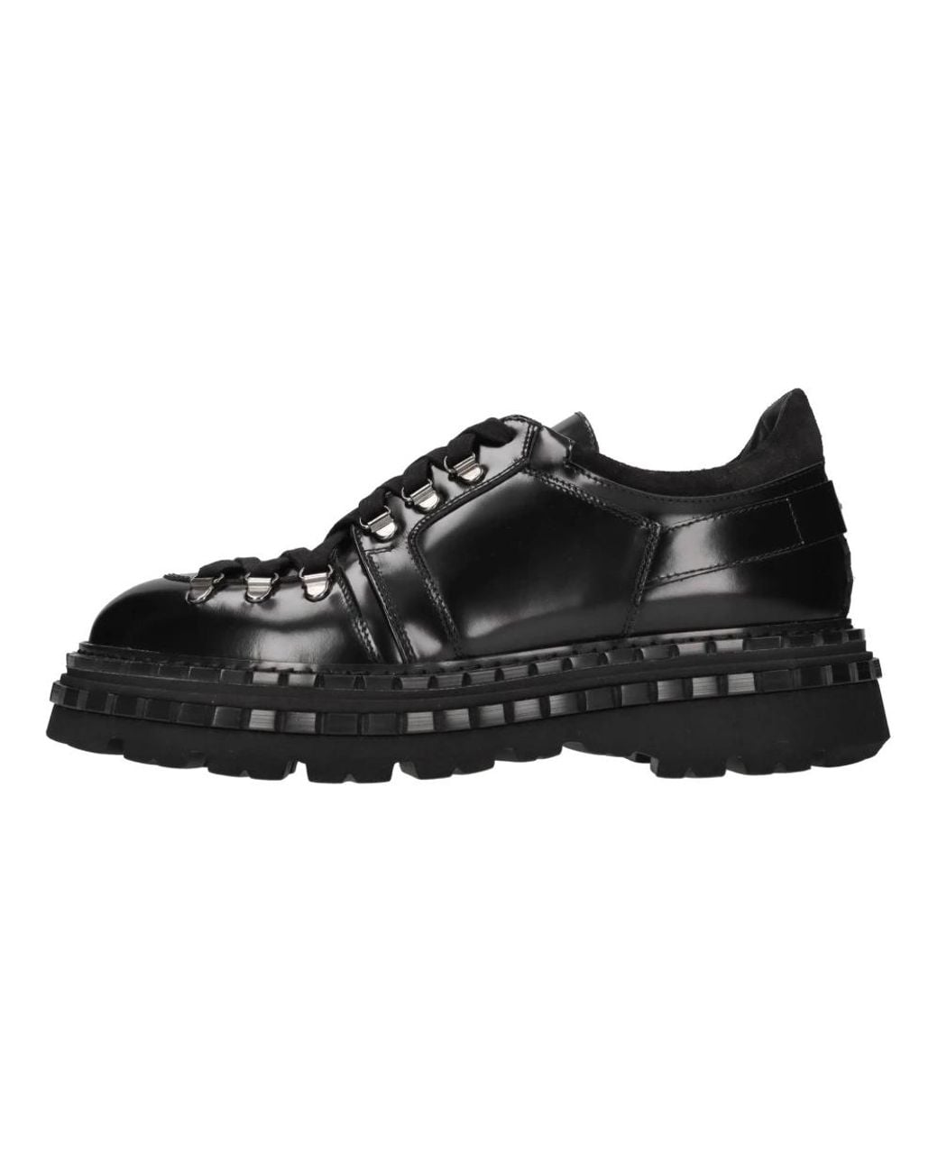 THE ANTIPODE Black Laced Shoes for men