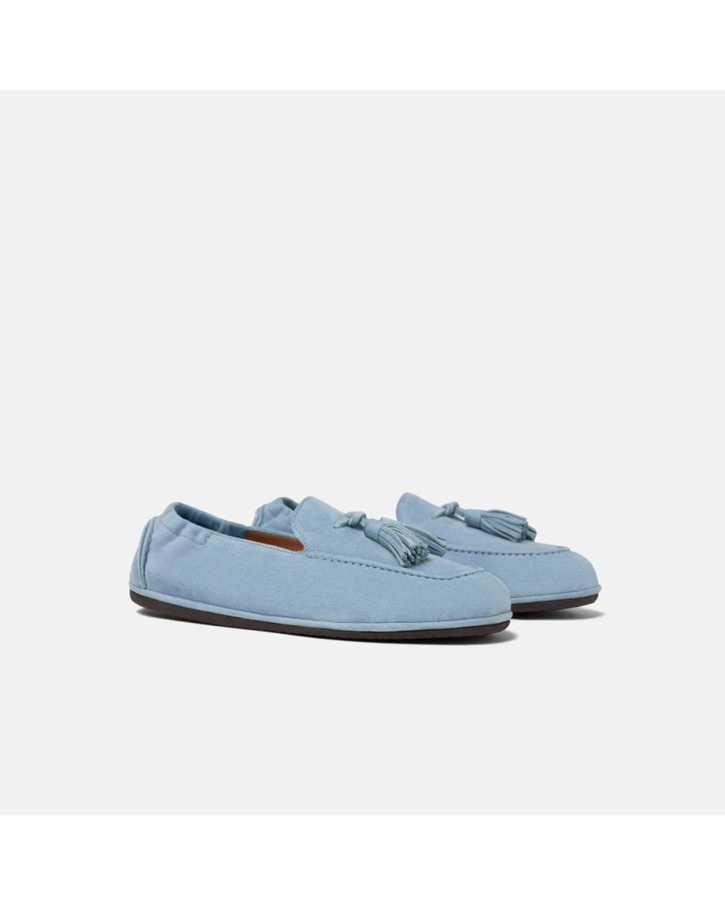 Scarosso Blue Loafers