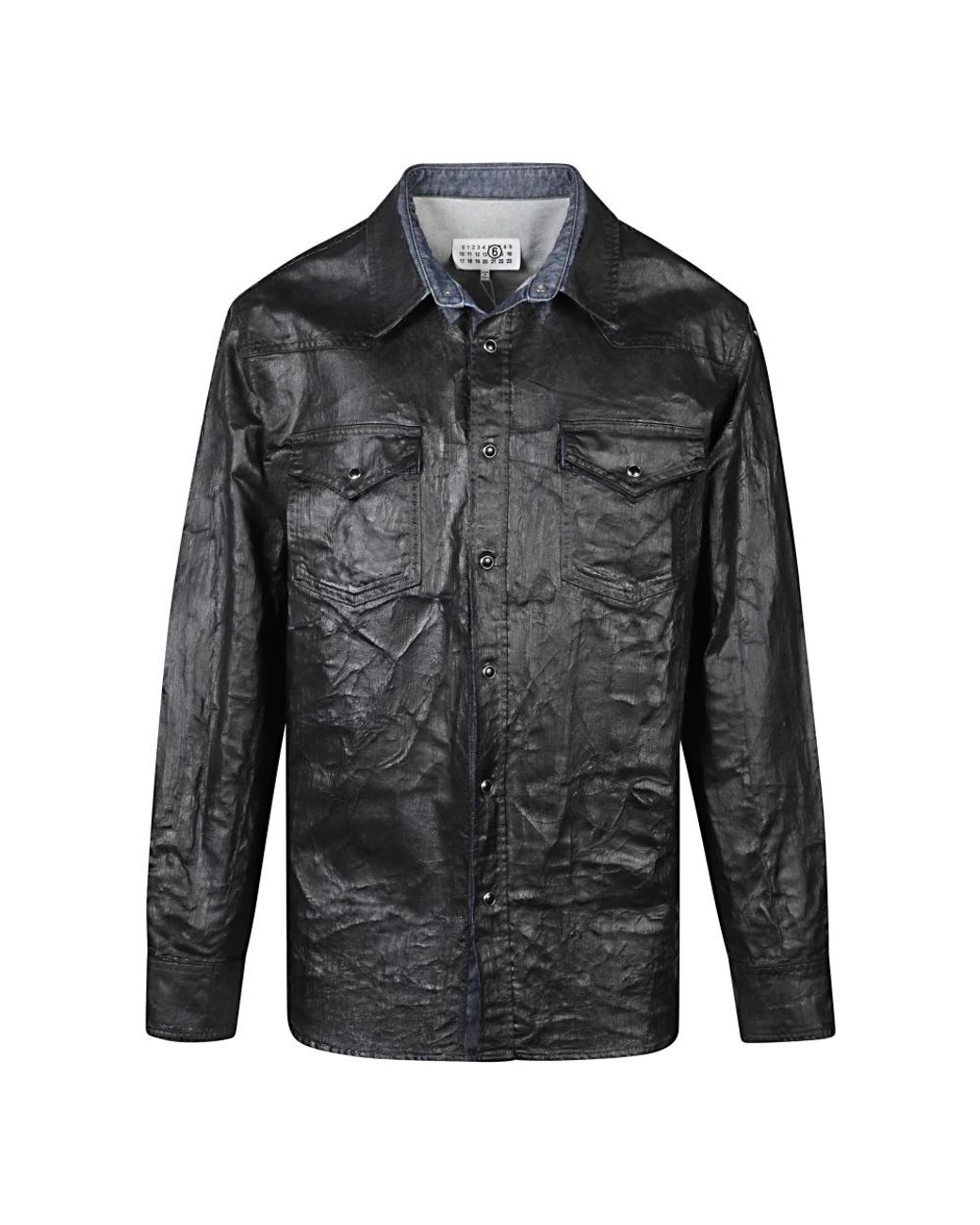 MM6 by Maison Margiela Black Light Jackets for men