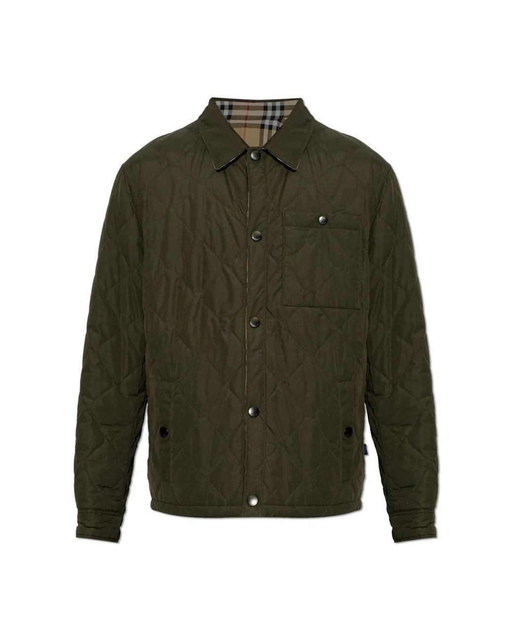 Light Jackets Burberry pour homme en coloris Green