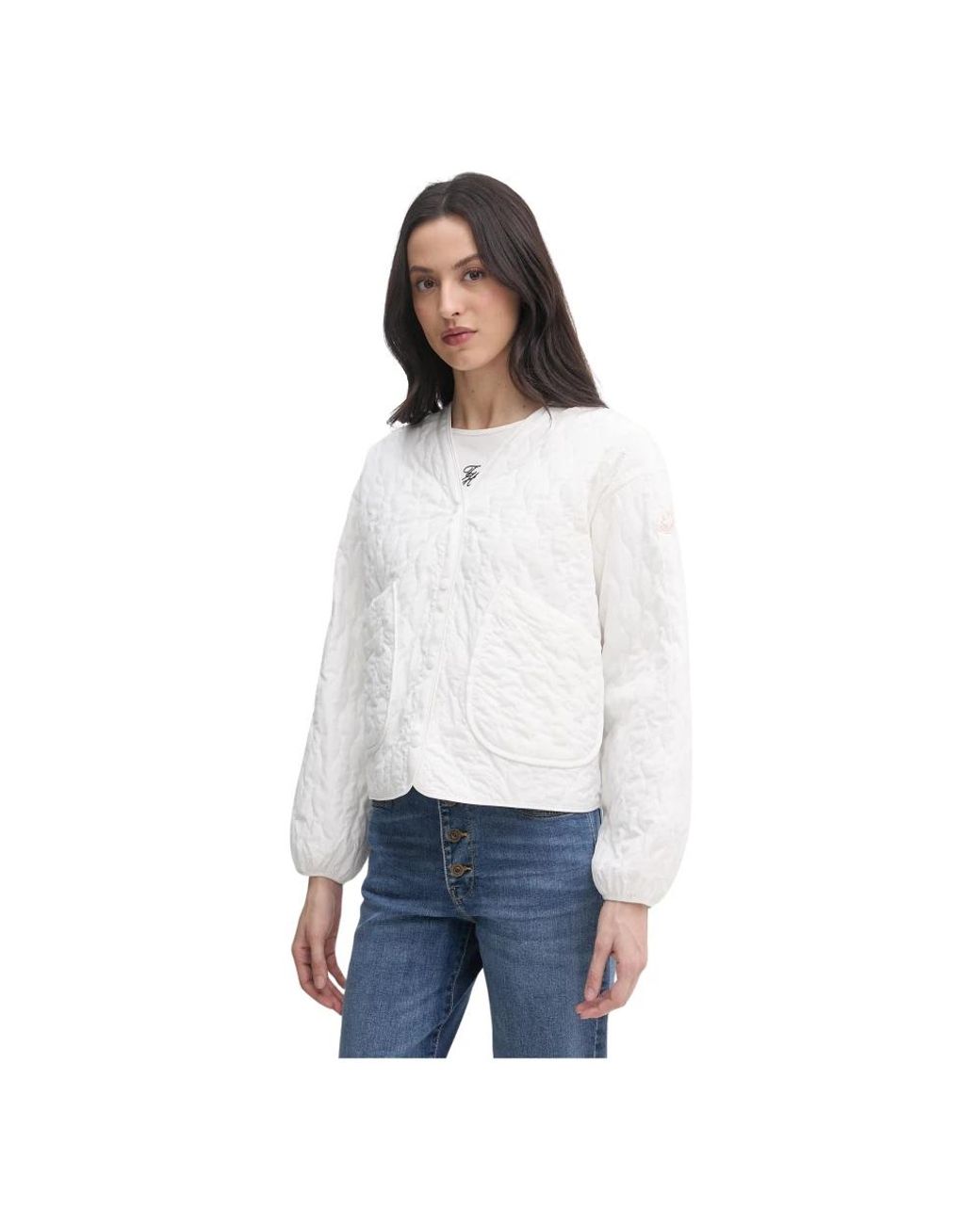 Light Jackets Save The Duck de color White